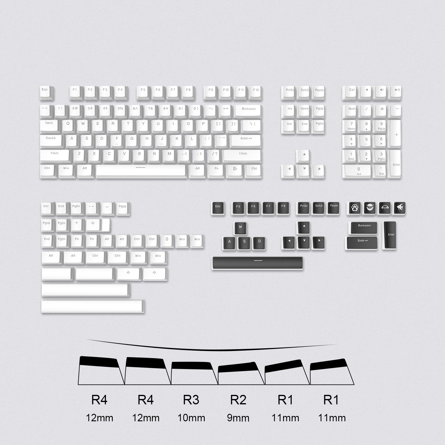 기계식 키캡 화이트 LED 키캡 OEM PBT 키캡 키캡 추천 키캡 사용 꿀팁