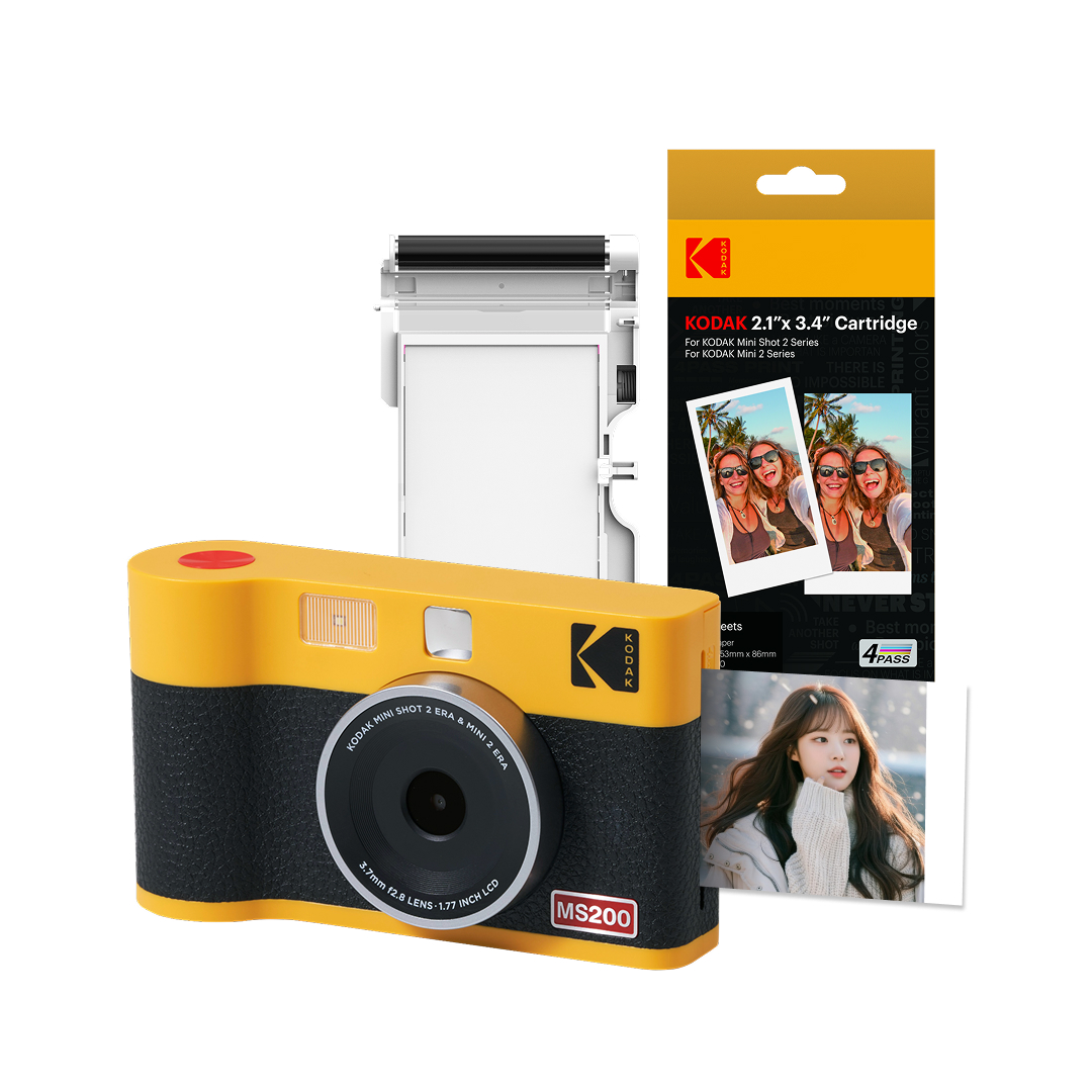 코닥 포토프린터 필름카메라 미니샷 2 ERA +카트리지 38매 번들 MS200 이미지 2