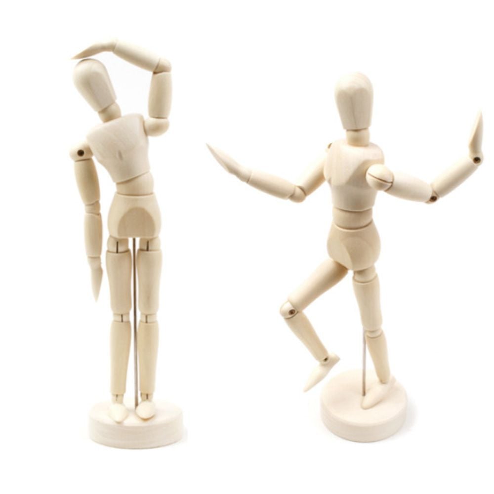 미술 인체묘사 뎃생 관절 인형 30cm 대 - 상품 이미지