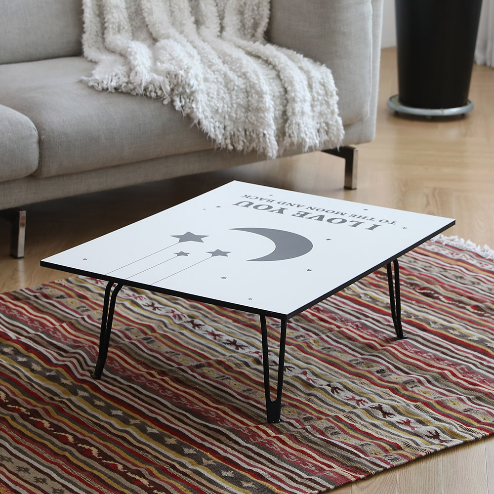 장인가구 오드 액자 디자인 테이블 LPM 접이식 다용도 소