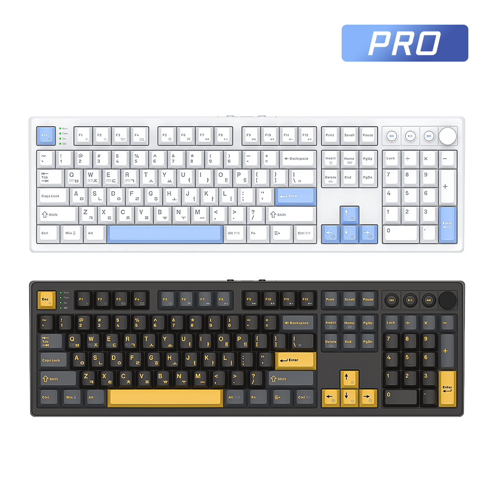 에이투 GK5 프로 유무선 게이밍키보드 LED 기계식 USB 풀배열 발로란트 오버워치 GK5PRO 오테뮤 그레이축