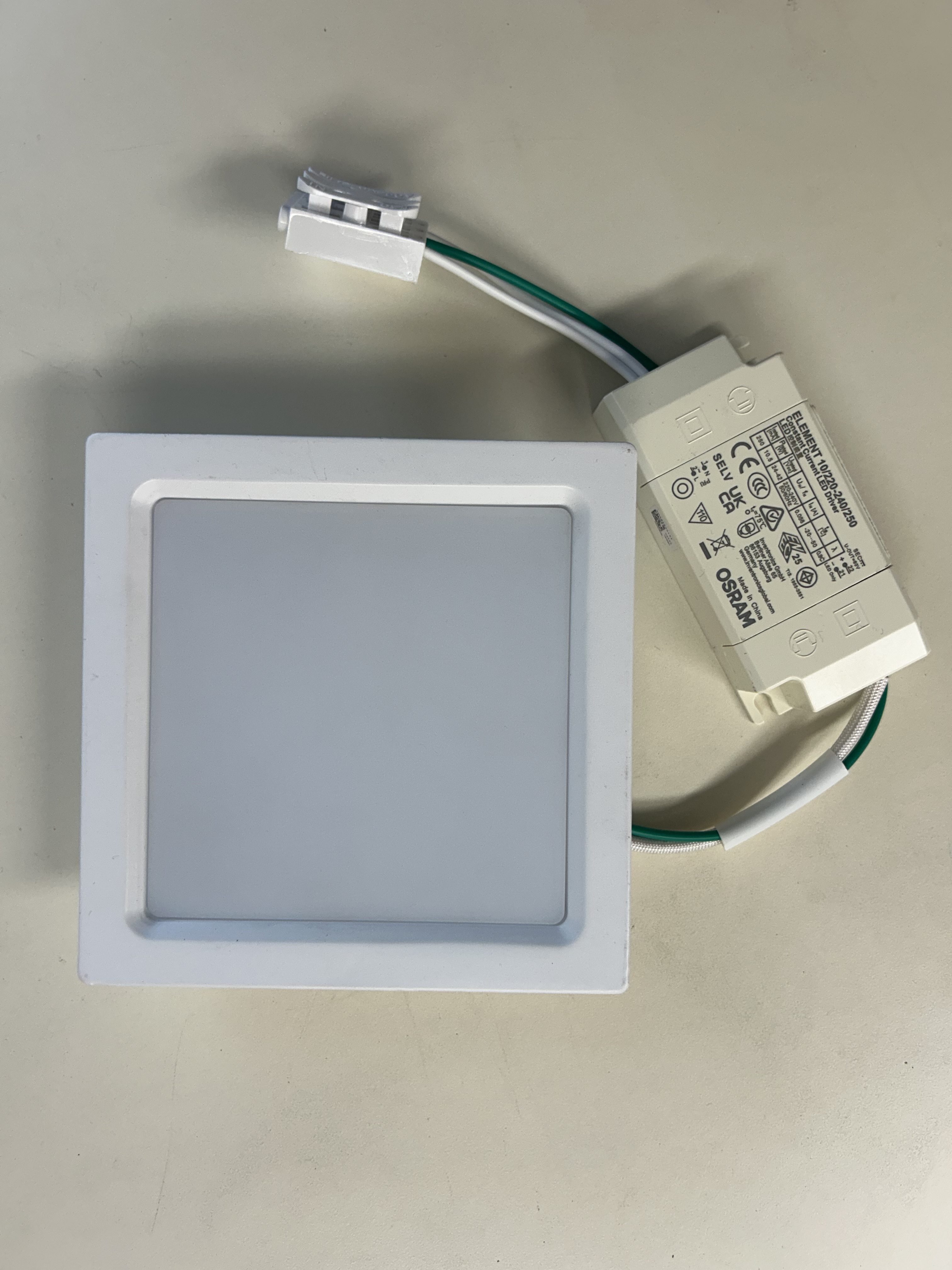 국산 사각 100mm(4인치) 매입 디밍 다운라이트 10w 12w 15w 플리커프리 이미지 6