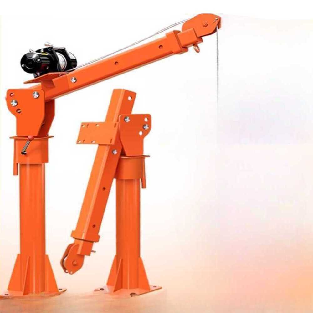 이동식 차량 크레인 기중기 공사 현장 화물 인양 220V 500kg (유선) - 상세 이미지 2