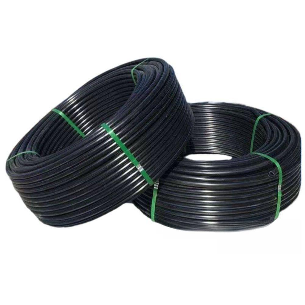 농업용 흑편사호스 PE 파이프 원예용 관개 관수자재 수도관 고무호스 25x2.3mm (6분관) 200m - 상세 이미지 2