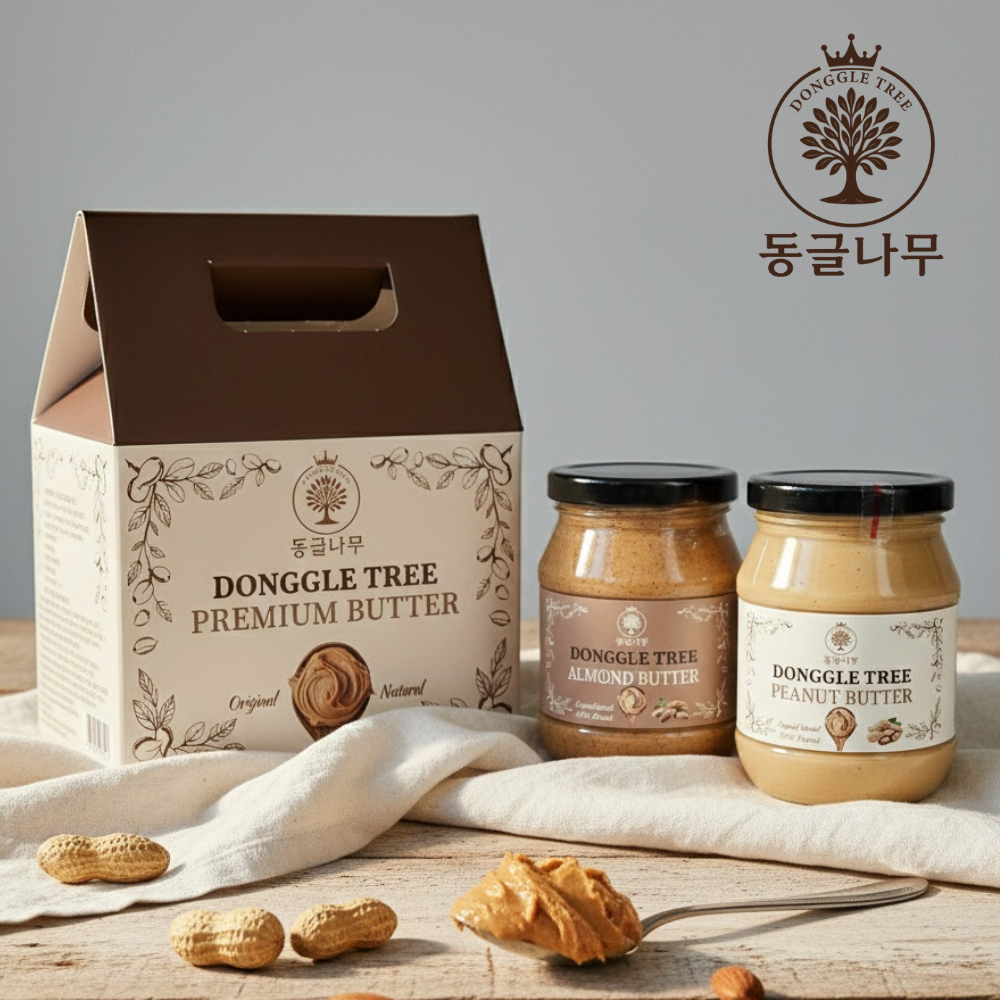 동글나무 당일제조 100% 땅콩버터 피넛버터 무첨가 무가당 280g 이미지 4