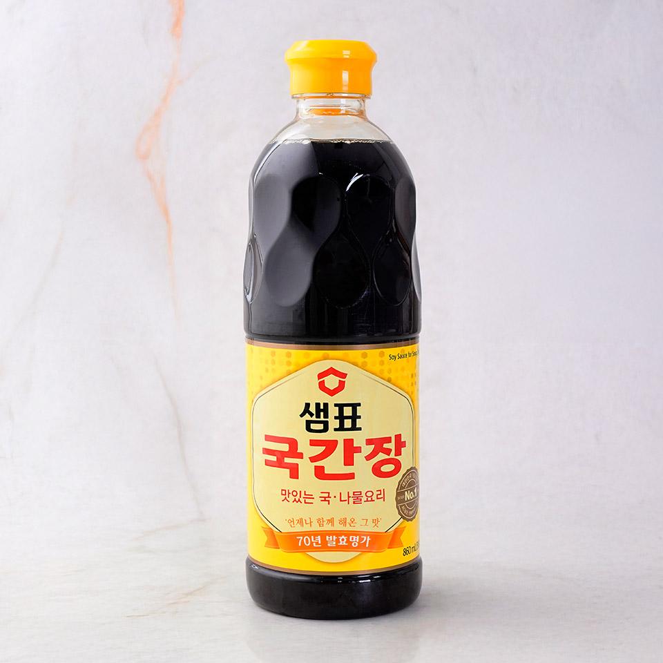 메가마트 샘표 국간장 860ml - 상품 이미지