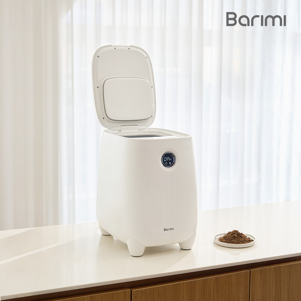 바리미 가정용 미생물 음식물처리기 건조기 GL-005 화이트
