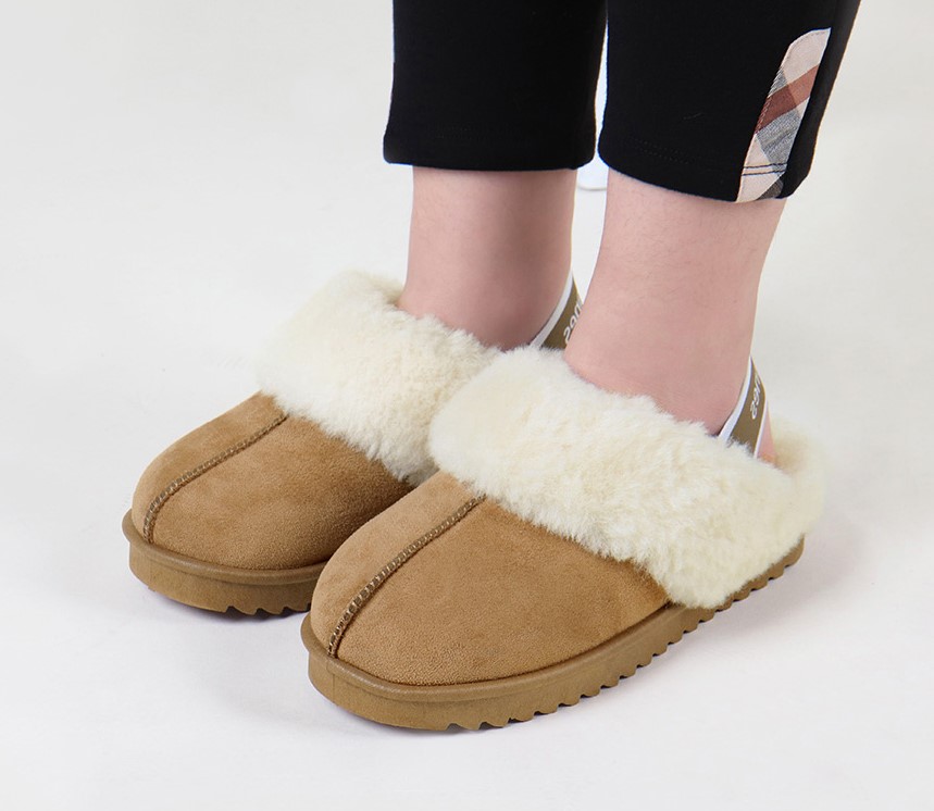 키즈 털 슬리퍼 유아 방한 부츠 아동 털신 겨울 신발 방한화 어린이 PS8224BR