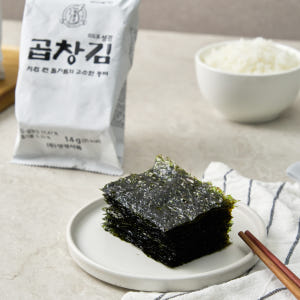 성경김 곱창김 곱창돌김 도시락 조미 식탁김 14g 10봉 맛있게 먹은 솔직 후기 - 상품 이미지 4