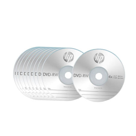 데이터 RW 공씨디 재기록 외장 공디브이디 디스크 DVD 리라이터블 10장 4.7GB 비디오 CD케이스