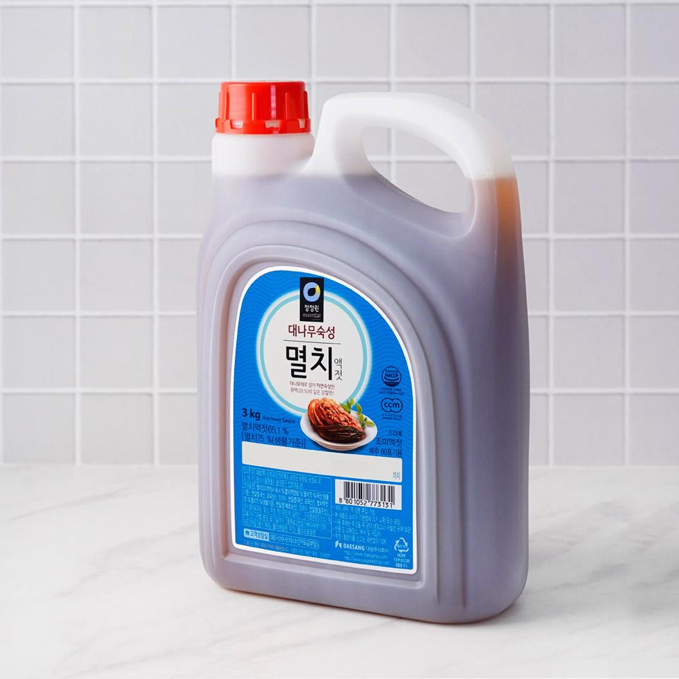 메가마트 대상 청정원 멸치액젓 3kg - 상세 이미지 2