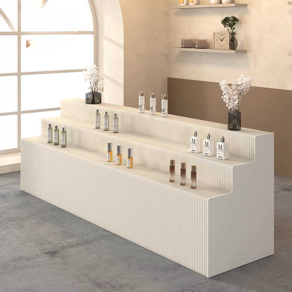 행사용 접이식 종이 거치대 이동식 오브제 거치대 38-73x30x200-300cm(2단) - 상세 이미지 5