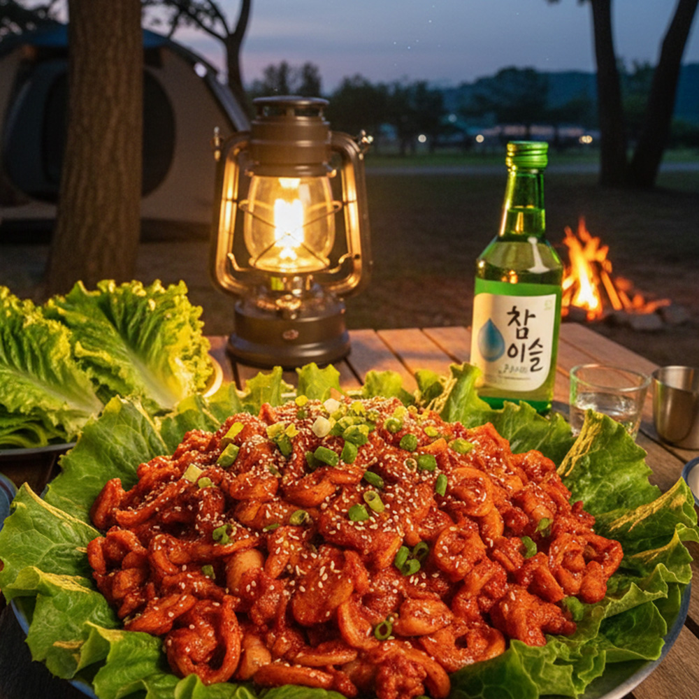 350g X 2봉 단짠숯불매콤 오돌뼈 350g 대용량 - 상세 이미지 4