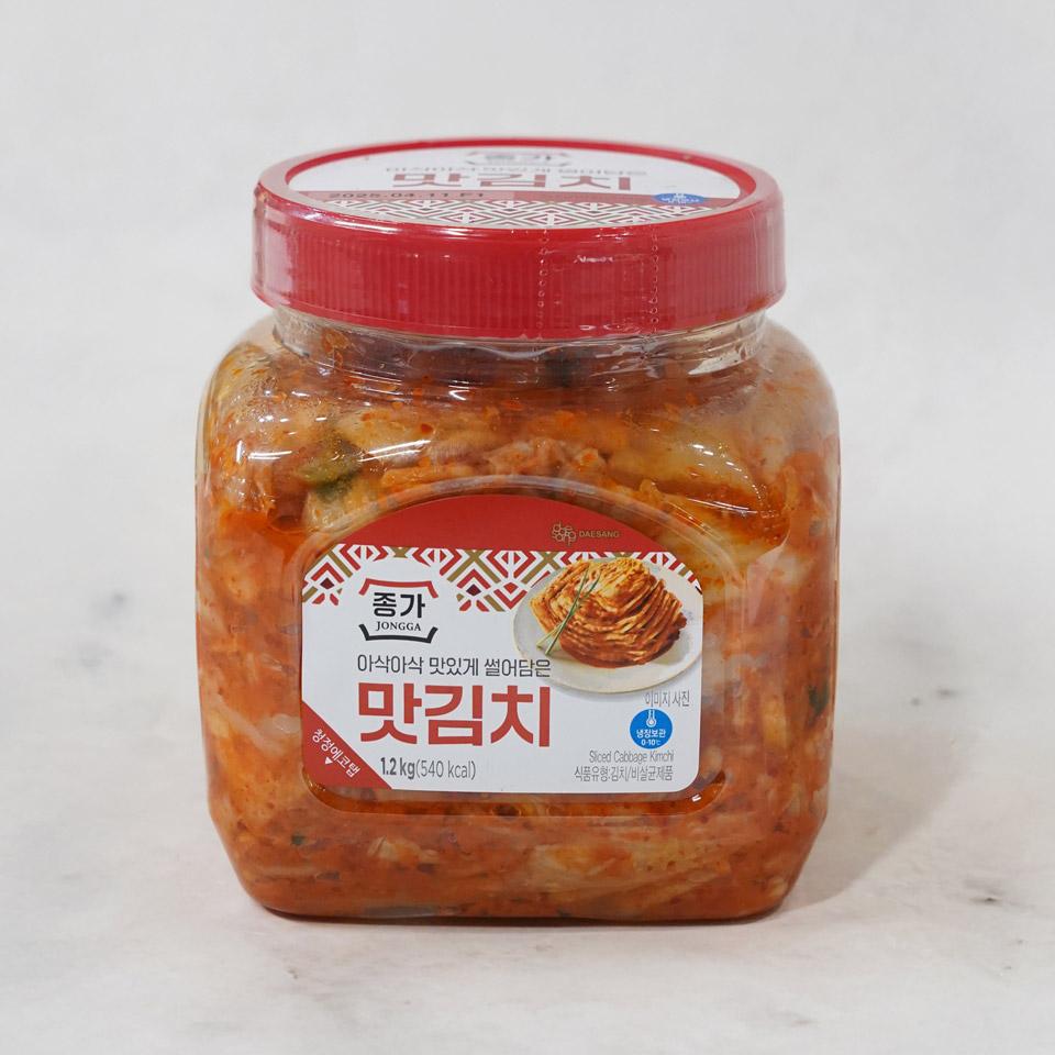 메가마트 대상 종가 맛김치 1.2kg - 상품 이미지