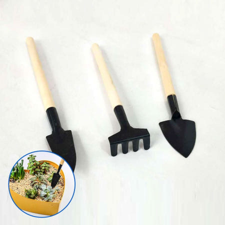 JLCOPJ협력사 원예 화분 가꾸기 미니 모종삽 3종 세트 DD10754 제이엘생활