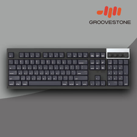 엠스톤 그루브스톤 GV10M 8K 무선키보드 애플라떼B, 저소음 갈축, 45g