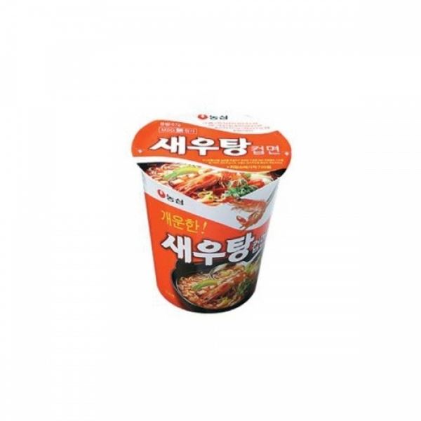 75621 농심 작은컵67g30개입 30개입 새우탕 - 메인 이미지
