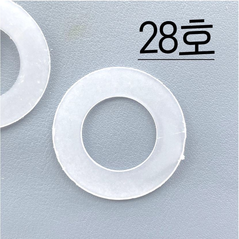 헤세드 NEW 아일렛 와샤 PE와샤 - 20호 24호 28호 (약 50개) - 상세 이미지 4
