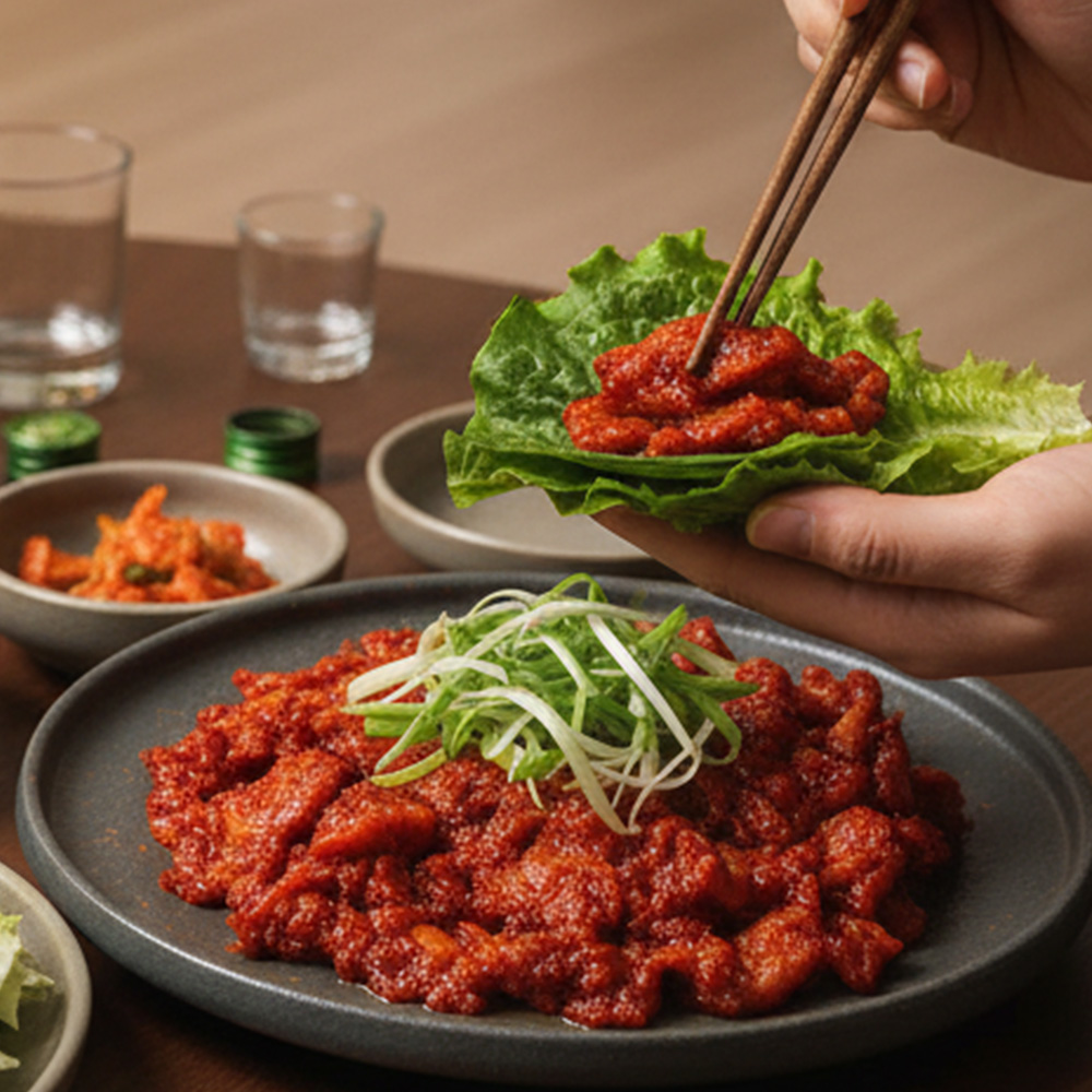 350g X 2봉 단짠숯불매콤 오돌뼈 350g 대용량 - 상세 이미지 2