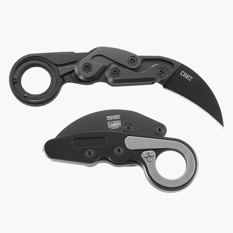CRKT 프로보크 폴딩 카람빗 나이프 택티컬