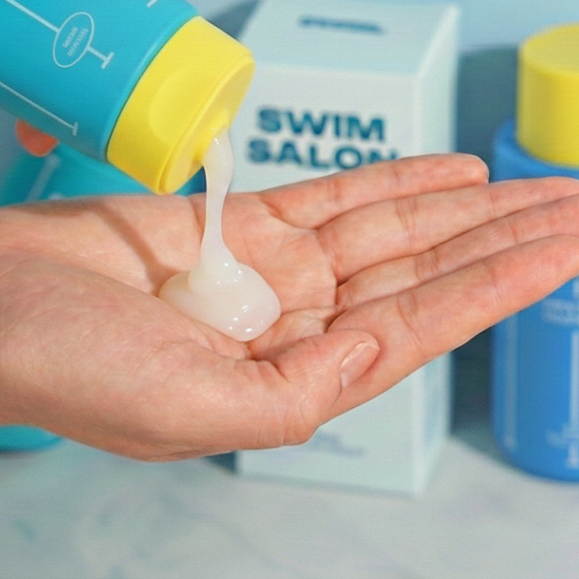 스윔살롱 노워시 트리트먼트 수영장 염소제거 머릿결 개선 140ml, 1개 - 상세 이미지 4