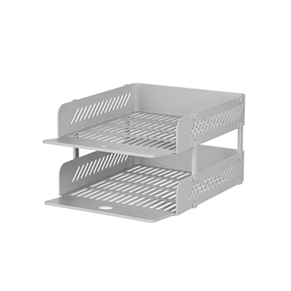 2단 A4 서류받침 서류트레이 33.4x25.5cm 1개 CG - 상품 이미지