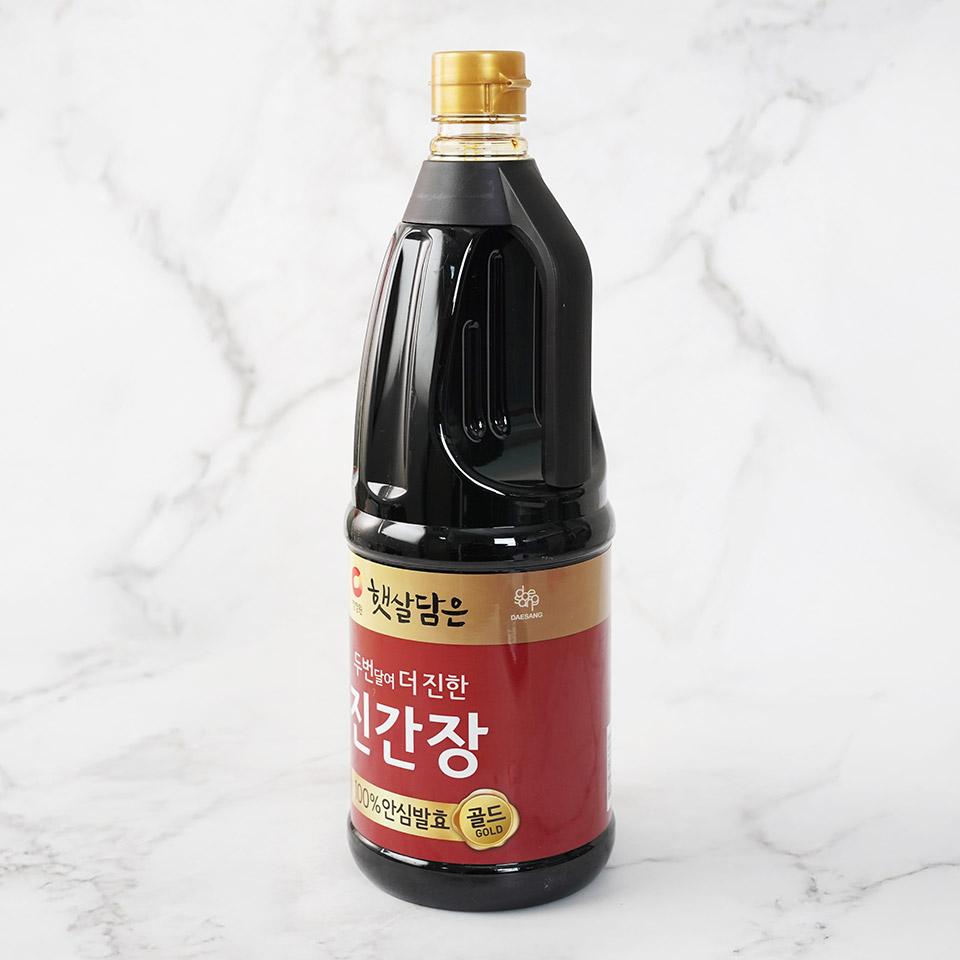메가마트 대상 청정원 햇살담은 두번달인진간장골드 1.7L - 상세 이미지 2