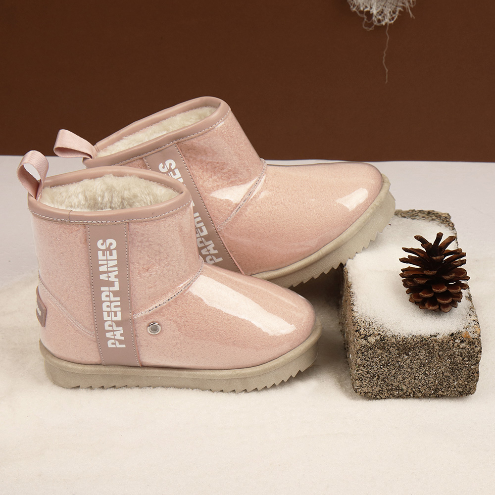 키즈 양털 부츠 아동 여아 방한 털 신발 겨울 방한화 털신 유아 어린이 슈즈 PS8218