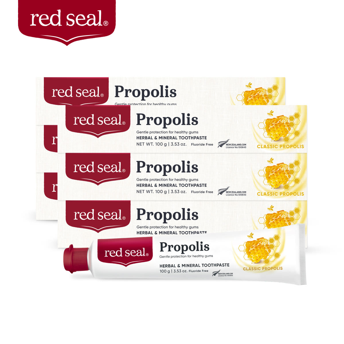 레드씰 뉴질랜드 프로폴리스 치약 100g 6개 가격 비교 레드씰 레드씰 뉴질랜드 프로폴리스 치약 100g 6개