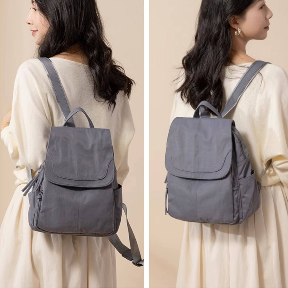 데일리 여성 백팩 가벼운 나일론 보부상 수납 출근 외출 가방