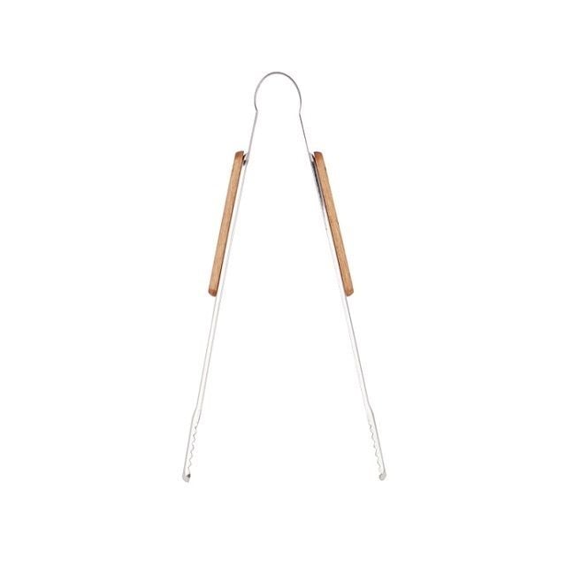 음식용 스텐 악어집게-대 약24.5cm 나무손잡이 - 상품 이미지