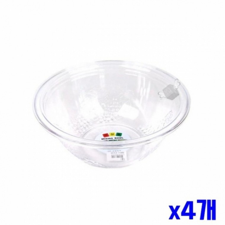 주방 설거지통 다용도 믹싱볼 대 x4개 다라이 믹스볼 - 상품 이미지