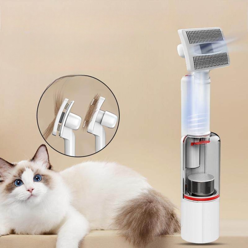 고양이 브러시 반려동물 털제거기 애완동물 털청소 제거 청결 관리용품 란 - 수동 롤러 접착 브러시 - 정전기 흡착 - 상품 이미지