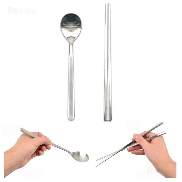 고급형 스텐 27종 가정용 업소용 한정식 수저 숟가락 젓가락 20.5cm 23cm - 상품 이미지