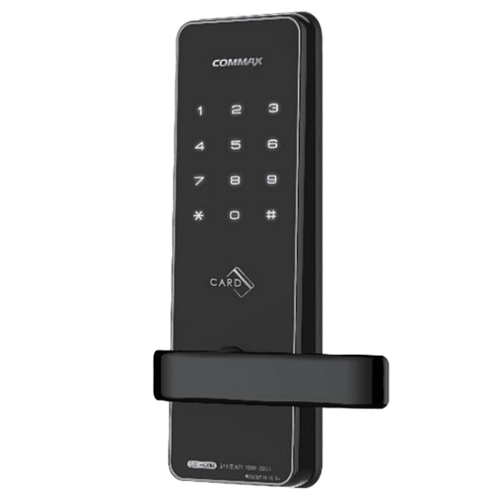 손잡이 미니주키 디지털 도어록 CDL-400M 무타공 도어락 코맥스 - 상세 이미지 3