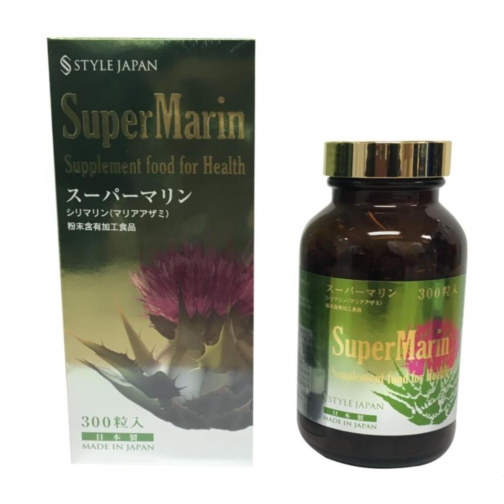 스타일재팬 STYLE JAPAN 슈퍼마린 300정 낫토균 배양물 홍화씨유 함유 일본 영양제 - 상품 이미지