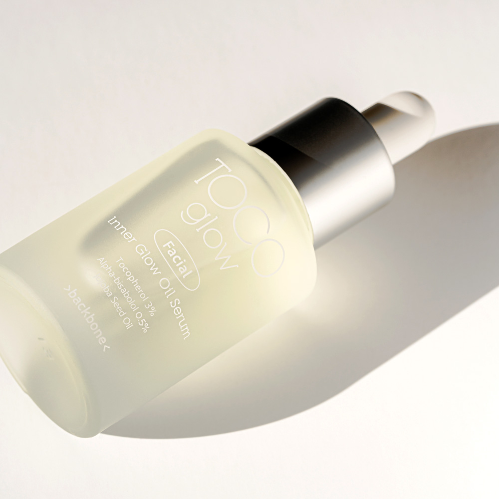 [피부광 표현] 백본 토코 글로우 끈적이지 않는 페이셜 오일 세럼 20ml 비타민E 호호바 - 상세 이미지 2