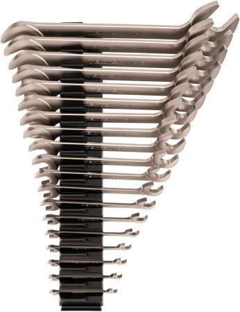 TEKTON 앵글 헤드 오픈 엔드 렌치 세트 모듈형 정리함 19피스 (1인치/4-1-1인치) | WAE91503 미국산 11-Piece (1/4-3/4 Modular Wrench