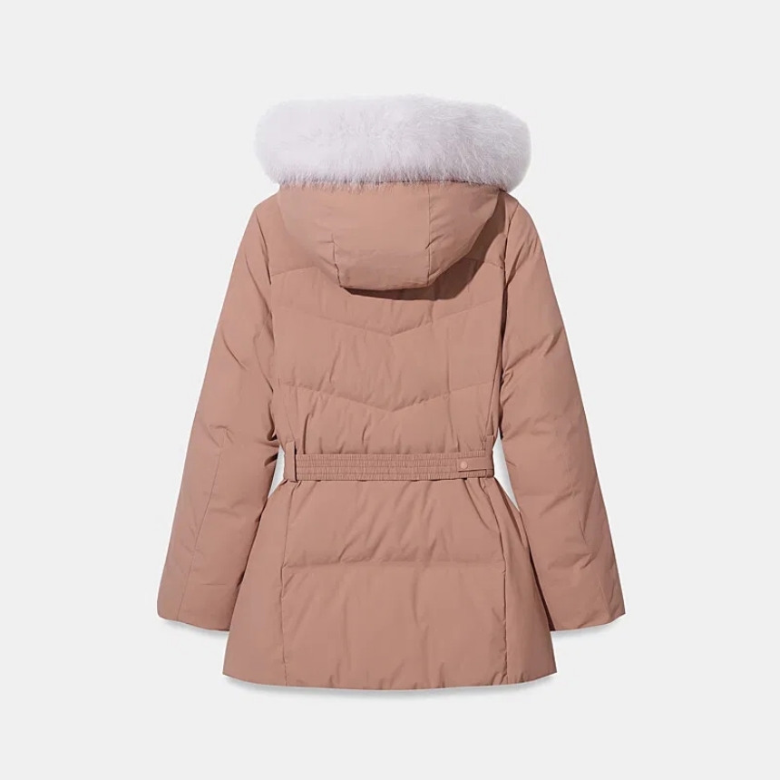 네파 패딩 여성 구스다운 거위털 겨울패딩 프리미아 벨티드