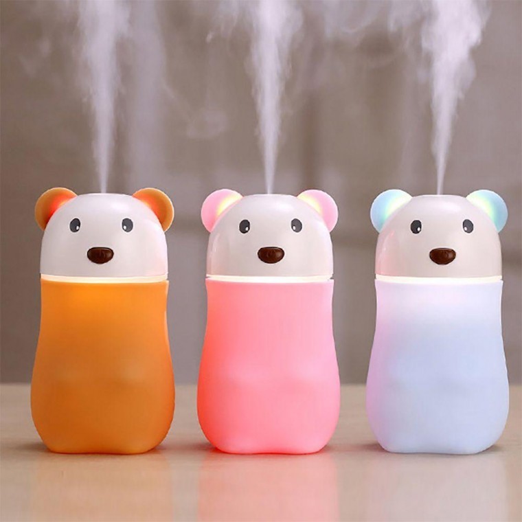 분무 수분 공급 예쁜 캐릭터 무드등 가습기 미니가 usb가 케릭터가 미니케 침실 사무실