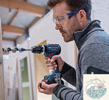 MugiwaraOEM 나미상점 보쉬 충전 햄머드릴 GSB18V-90C 본체 베어툴 충전햄머 전동드릴 비트