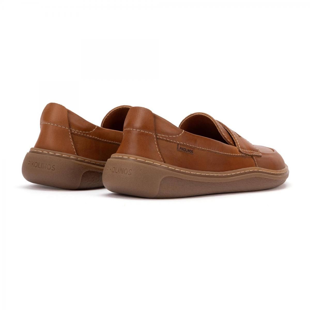 피콜리노스 베어풋 컴포트 가죽 로퍼 ARANJUEZ U9F-3154 BRANDY - 상세 이미지 4