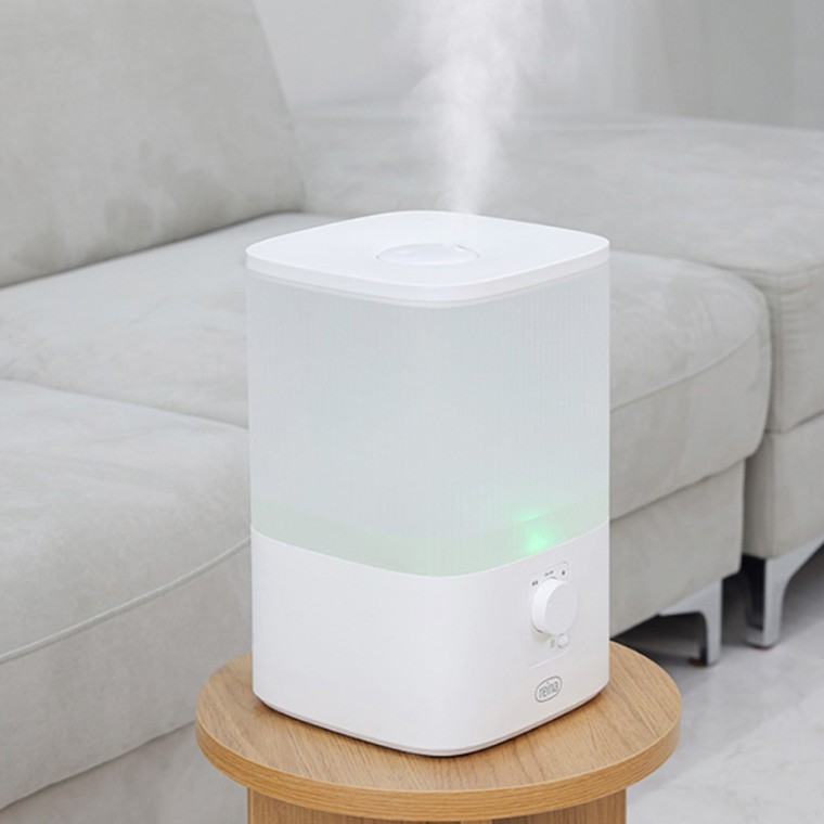 레이나4524 복합식 가습기 대용량 4L 초음파 가열식 무드등기능 복합가습기