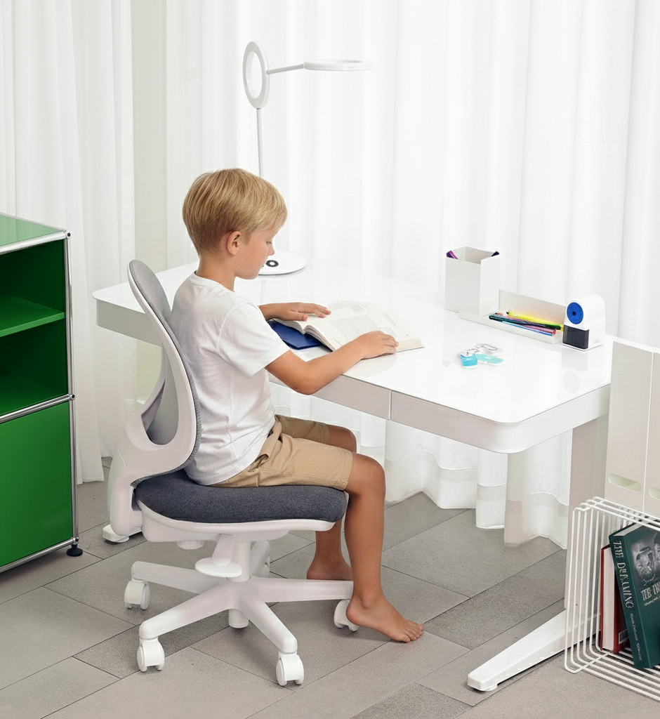초등학생 책상 어린이 전동 높낮이조절 디플라노 모션데스크