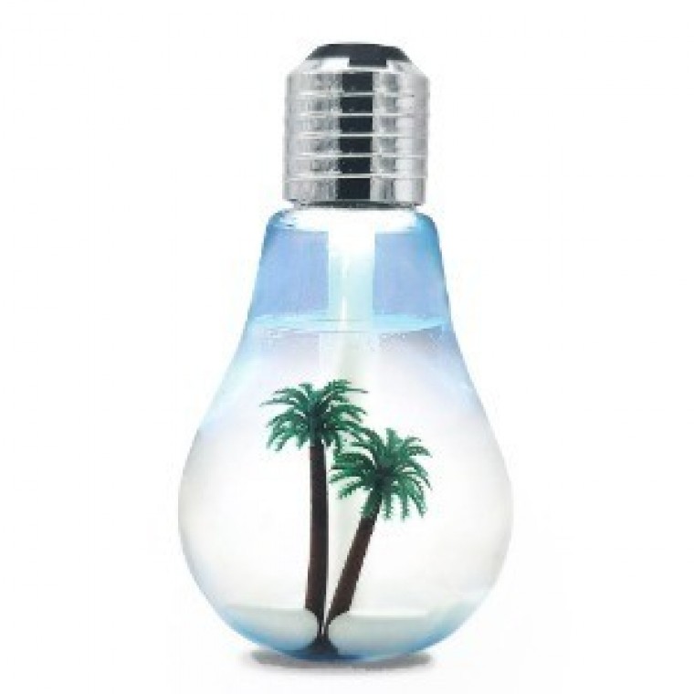 전구 오아시스 USB 가습기/ 미니 탁상용 사무실 휴대용