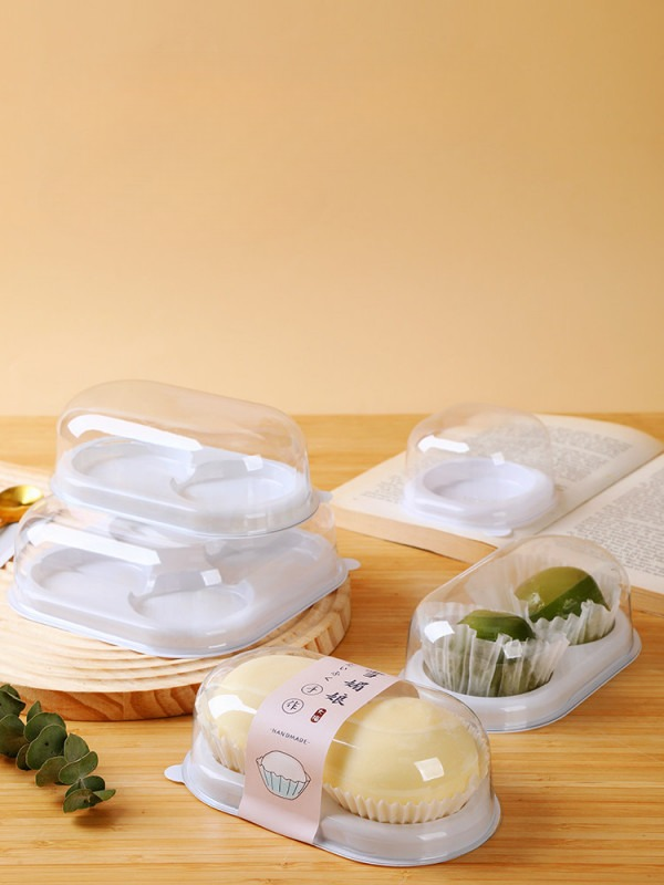 화과자 두바이쫀득쿠키 상자 모찌케이스 찹쌀떡 포장 카페 업소용 대용량 투명 양갱 두쫀쿠 용기 - 상세 이미지 4