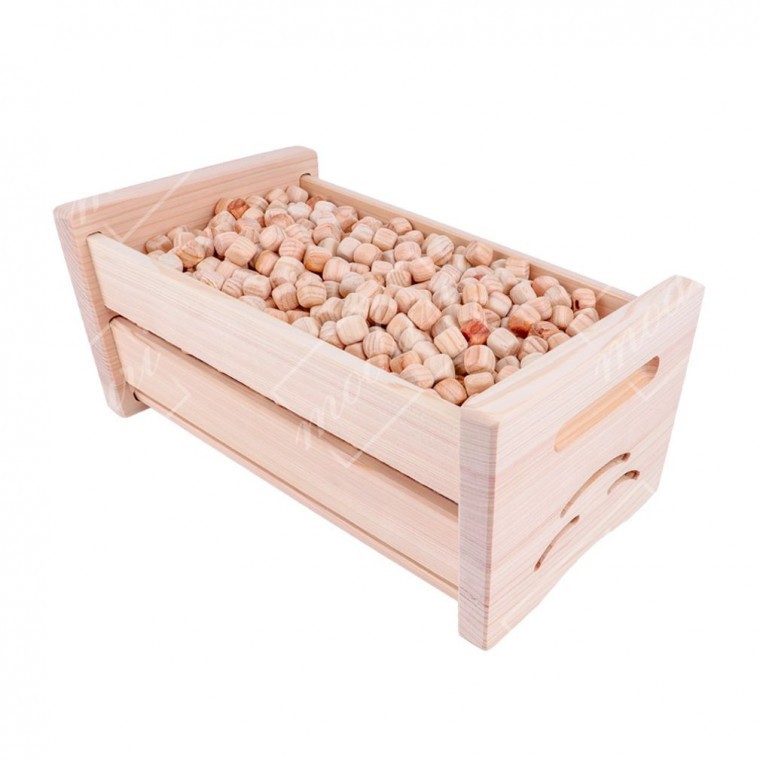 13mm칩2KG 순수편백나무 바스켓가습기 자연기화식 중 편백가습기 미니가습