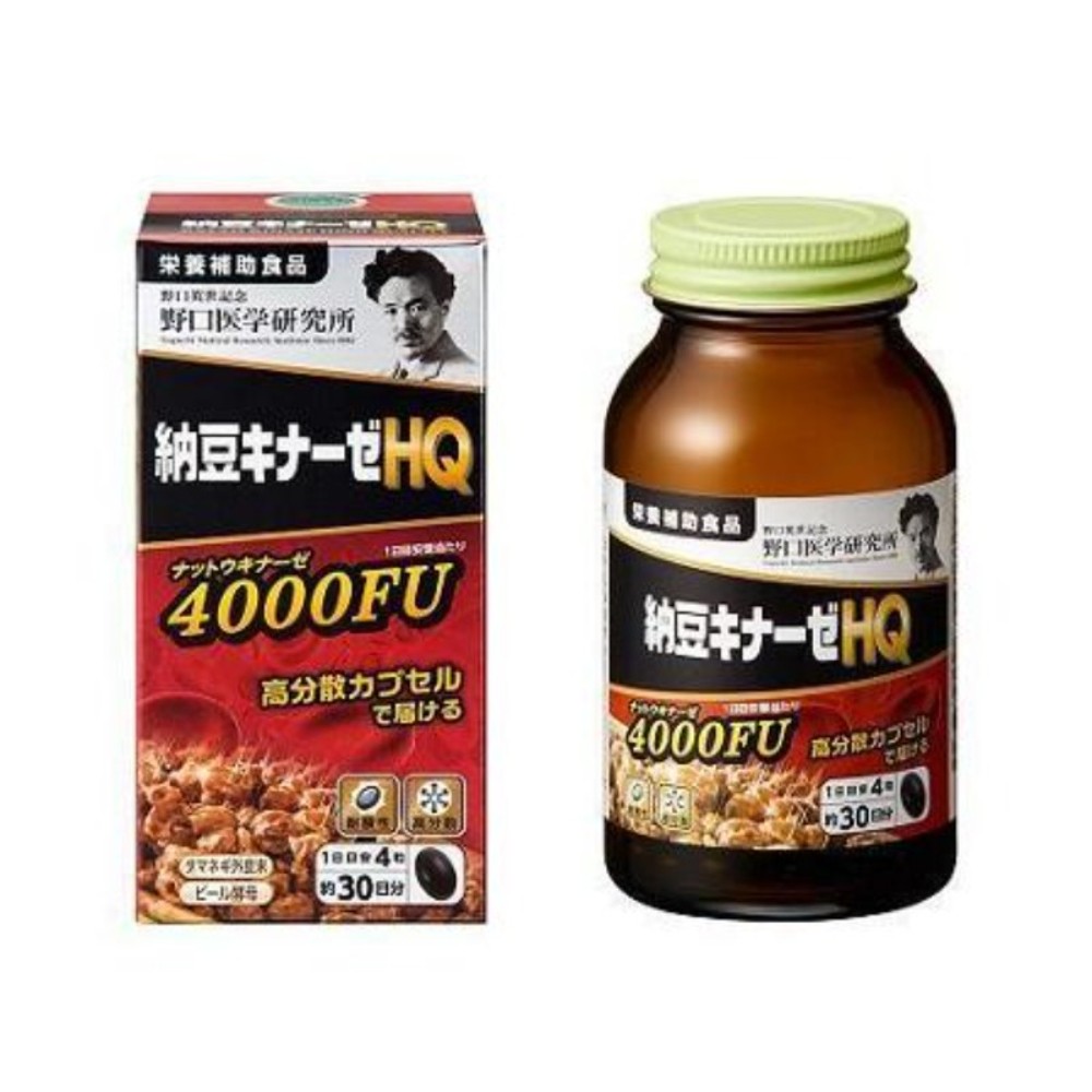 노구치의학연구소 낫또 키나제 HQ 4000FU 120정 3개 세트 일본제 - 상세 이미지 2