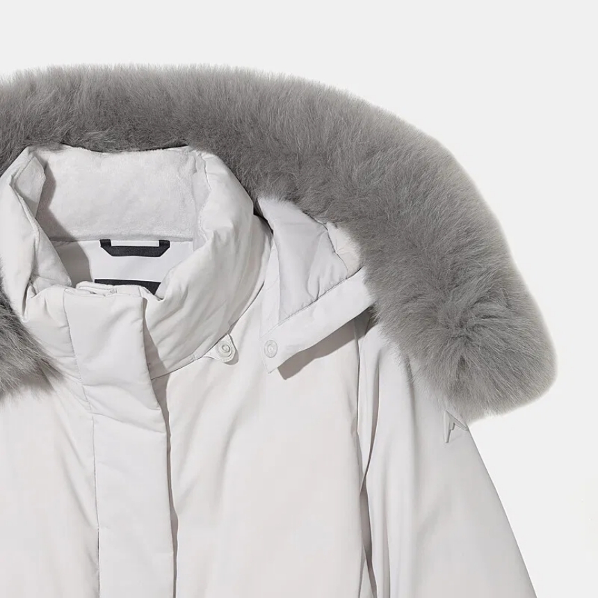 네파 패딩 여성 구스다운 거위털 겨울패딩 프리미아 벨티드