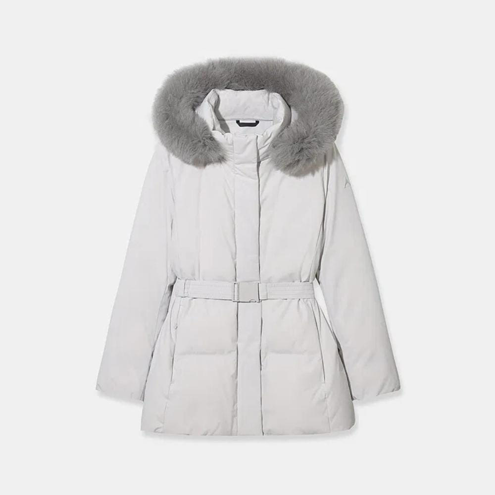 네파 패딩 여성 구스다운 거위털 겨울패딩 프리미아 벨티드